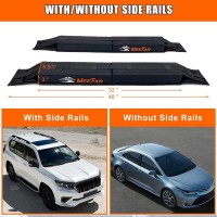 MeeFar Universal Car Soft Roof Rack Pads Luggage Carrier System for Kayak Surfboard SUP Canoe Include, 2 Tie Down Rope, 2 Quick Loop Strap