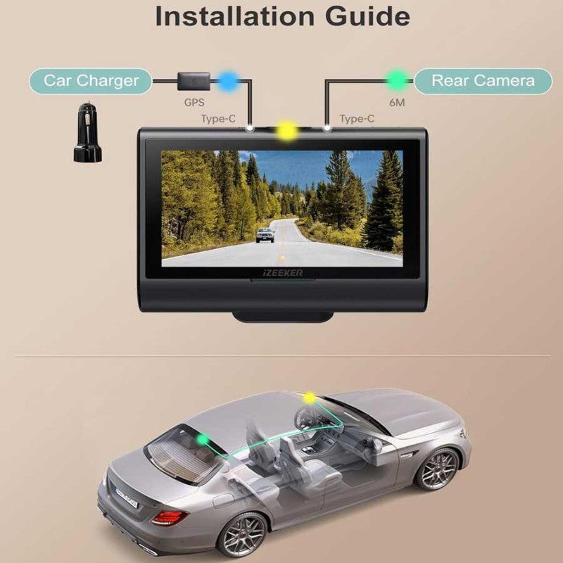 iZEEKER GD850 4K Dash Cam: Your Reliable Guardian