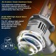 Fahren 9005/HB3 & 9006/HB4, 80000LM 900% Ultra Brighter HB3 HB4 Fog Light Bulbs, 6500K Cool White, 99% CANbus Ready, Plug and Play, IP68, Pack of 4