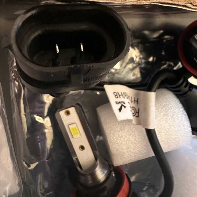 LED Headlight Bulbs Kit H8/H9/H11. Maximum Visibility and Easy Installation.