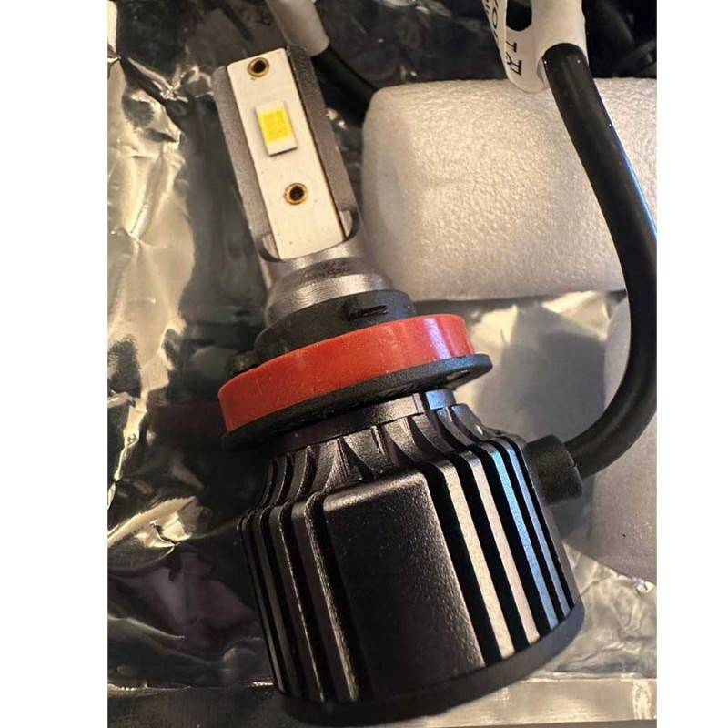 LED Headlight Bulbs Kit H8/H9/H11. Maximum Visibility and Easy Installation.