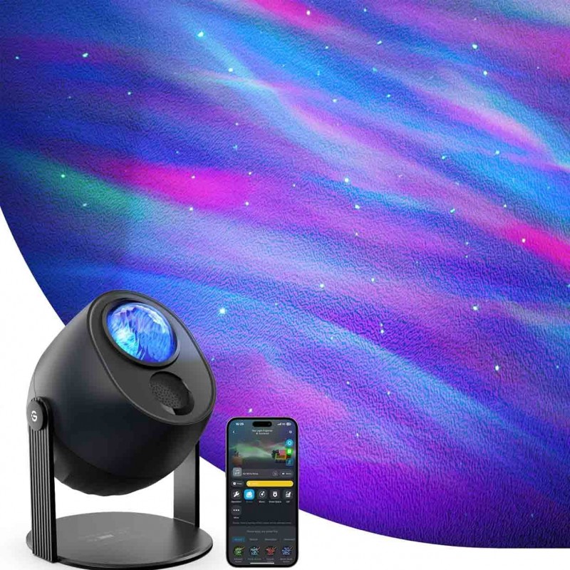 Immerse Yourself in a Magical Starry Sky and Aurora Borealis at Home with the Govee H6093 Star Light Projector