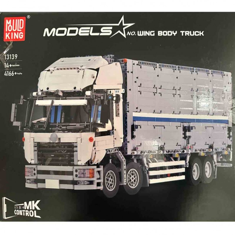 Mould King 13139 Wing-Body Truck Construction Kit, MOC Building Blocks Set to Assemble, Gift Toy for Kids Aged 8+ / Adults and Collectible Enthusiasts (4166 pcs)