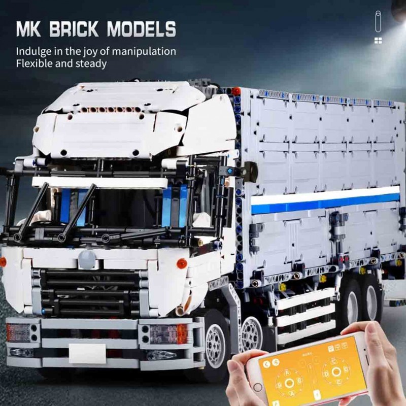 Mould King 13139 Wing-Body Truck Construction Kit, MOC Building Blocks Set to Assemble, Gift Toy for Kids Aged 8+ / Adults and Collectible Enthusiasts (4166 pcs)