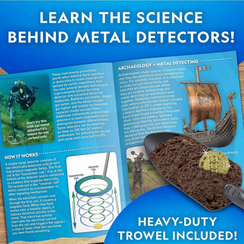 Unearth Adventure with the NATIONAL GEOGRAPHIC Kids Metal Detector Kit in Toronto! 