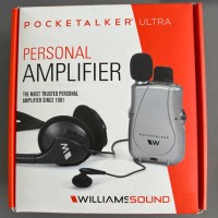 Williams Sound Pocket Talker Ultra with Single Minibud and Headset, 0.42 Kg