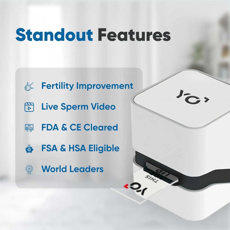 at-Home Fertility Test Kit for Men | YO Home Sperm Test
