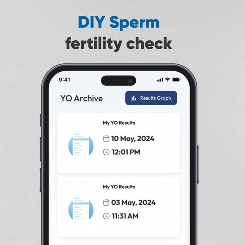 at-Home Fertility Test Kit for Men | YO Home Sperm Test