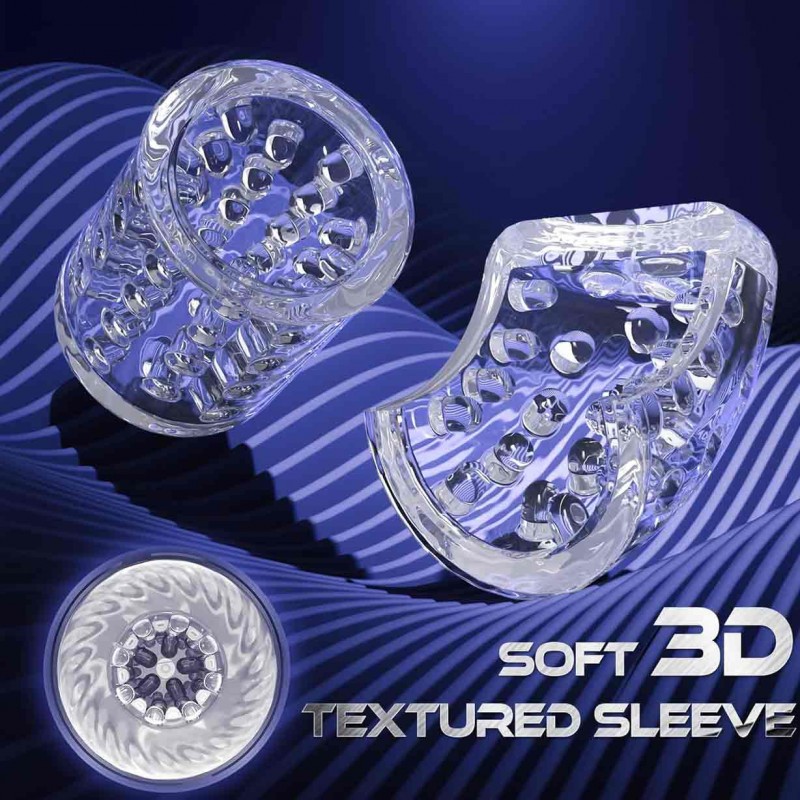 Male Masturbator Sex Toys for Men - Male Sex Toy Adult Toys 7 Thrusting & Rotating & Vibrating Modes with LCD Display, Visual Window & IPX7 Waterproof Penis Pump Pocket Pussy Mens Stroker Sex Machine