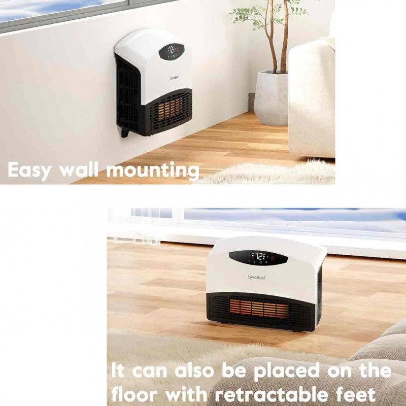 UPH300M GiveBest Electric Wall Heater with WiFi and Remote Control