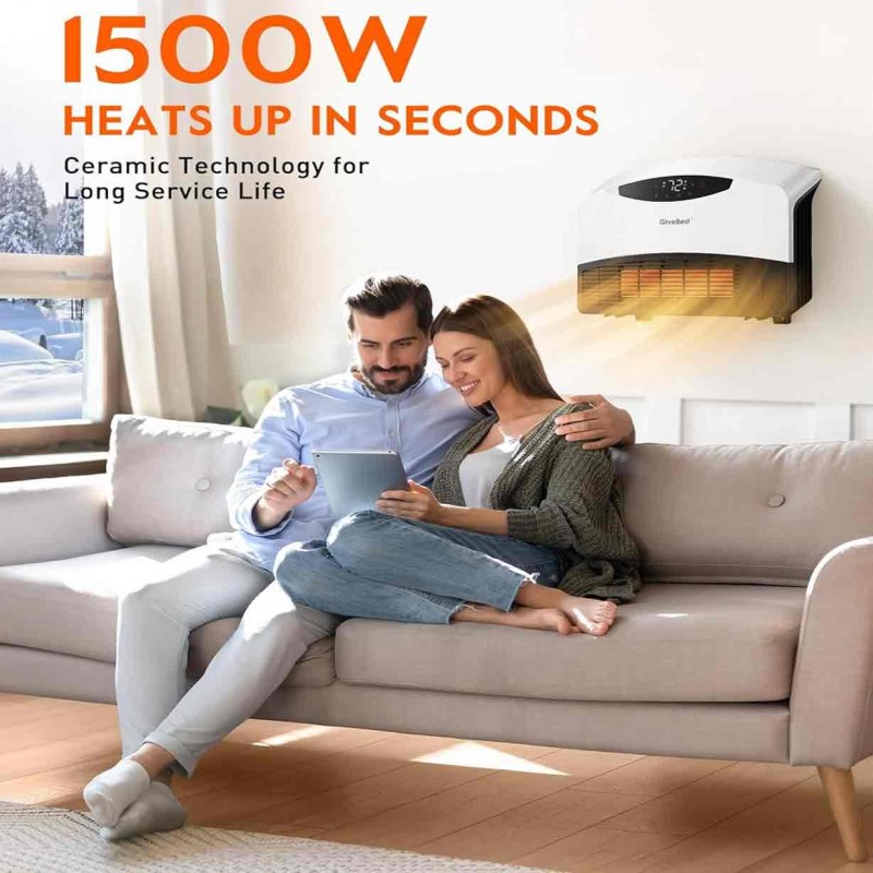 UPH300M GiveBest Electric Wall Heater with WiFi and Remote Control