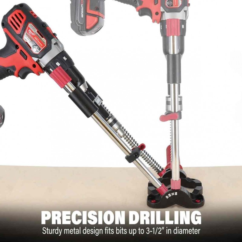 Milescraft 1318 DrillMate Drill Guide with Chuck