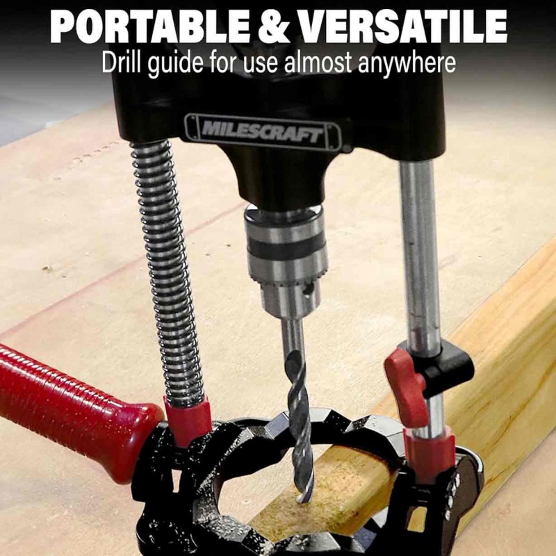 Milescraft 1318 DrillMate Drill Guide with Chuck