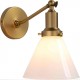 PERMO Industrial Vintage Slope Pole Wall Mount Single Sconce