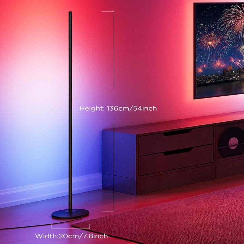 Govee RGBIC H6076 Smart Corner Floor Lamp: Create a Unique Atmosphere in Your Home