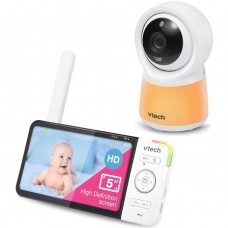 VTech RM5754HD Smart Wi-Fi Video Baby Monitor with 5” Display and 1080p HD Camera, Built-in Night Light & 1 Camera, White