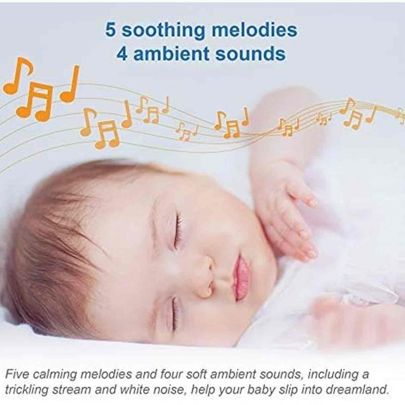 VTech RM5754HD Smart Wi-Fi Video Baby Monitor with 5” Display and 1080p HD Camera, Built-in Night Light & 1 Camera, White