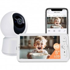Arenti AInanny Baby Monitor: 360° View, Night Vision & 2-Way Audio