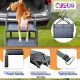 Dog Ramp for Car Truck and SUV Dog Stairs for Large Dogs Folding Pet Stairs with Non-Slip Rug Surface Supports Up to 250 lbs (5 Steps)