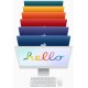 Моноблок Apple iMac 24"Retina 4.5K 256GB 8GPU Blue 2021