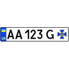 Номери Національної поліції України