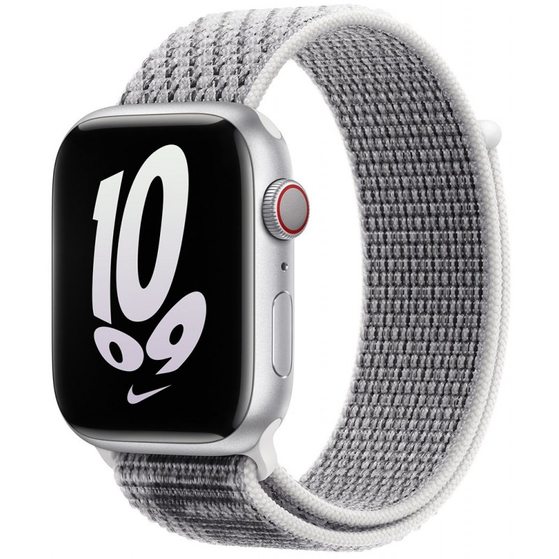 Ремінець Apple Watch 45mm Summit White/Black Nike Sport Loop