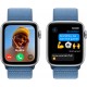 Смартгодинник Apple Watch SE GPS 44mm Silver Aluminium Case with Winter Blue Sport Loop